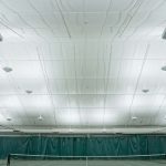 PP LED Indirect lights over Clay Courts